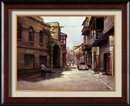 Баку. Старая улица. Картина