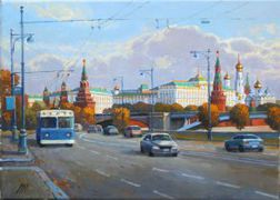 Вид на Кремл, набережная