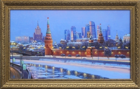 Ночная Москва. Картина