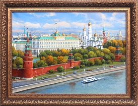 КремльКартина маслом на холсте.