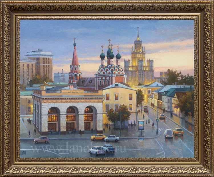 Таганка, вечер. Картина маслом