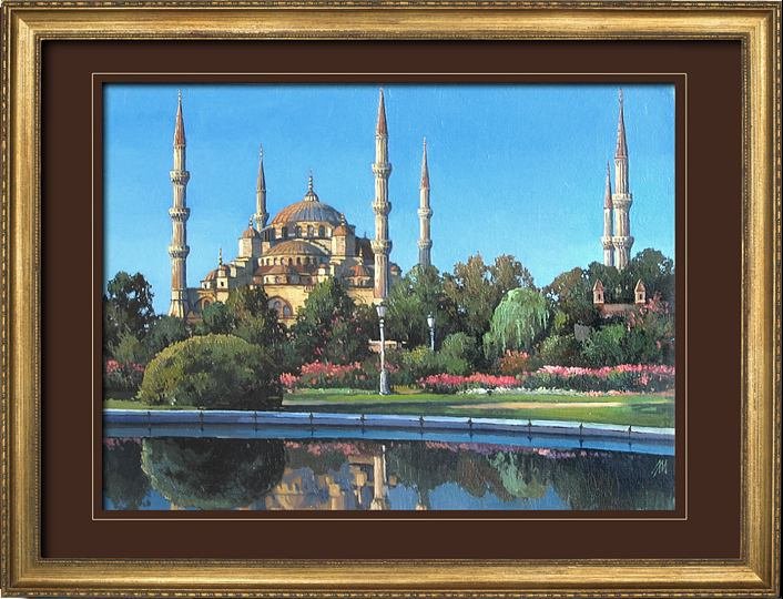 Стамбул, картина маслом