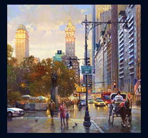 Нью-Йорк. Городской пейзаж